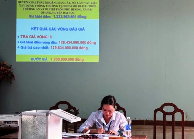 Quảng Nam: Đấu giá mỏ cát tăng ‘sốc’, gấp 129 lần so với giá khởi điểm- Ảnh 1. Quảng Nam: Đấu giá mỏ cát tăng ‘sốc’, gấp 129 lần so với giá khởi điểm- Ảnh 1.