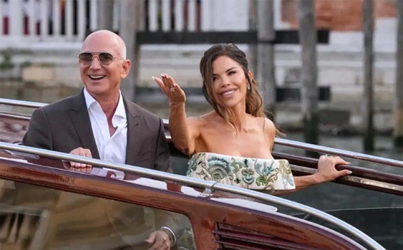Đám cưới xa hoa của tỉ phú Jeff Bezos ở Ý- Ảnh 2. Đám cưới xa hoa của tỉ phú Jeff Bezos ở Ý- Ảnh 2.
