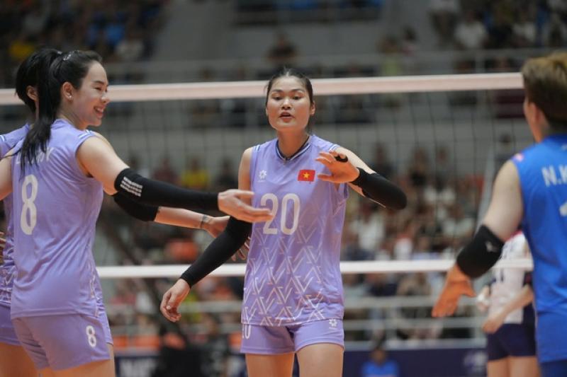 Lịch thi đấu giải bóng chuyền AVC Nations Cup hôm nay: Khó cản đội tuyển Việt Nam- Ảnh 1. Lịch thi đấu giải bóng chuyền AVC Nations Cup hôm nay: Khó cản đội tuyển Việt Nam- Ảnh 1.