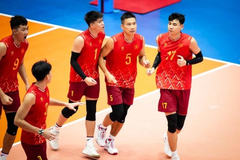 Xác định đối thủ 'khủng' của đội tuyển bóng chuyền Việt Nam ở tứ kết AVC Nations Cup 2025- Ảnh 1. Xác định đối thủ 'khủng' của đội tuyển bóng chuyền Việt Nam ở tứ kết AVC Nations Cup 2025- Ảnh 1.