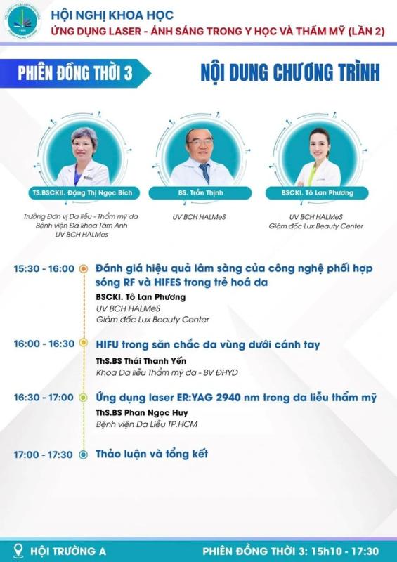 Hội nghị khoa học ‘Ứng dụng laser – ánh sáng trong y học và thẩm mỹ' - Ảnh 6.