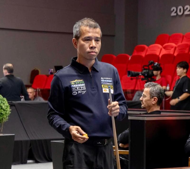 Billiards: Trần Quyết Chiến thắng nghẹt thở đương kim vô địch, trở thành niềm hy vọng duy nhất- Ảnh 1. Billiards: Trần Quyết Chiến thắng nghẹt thở đương kim vô địch, trở thành niềm hy vọng duy nhất- Ảnh 1.