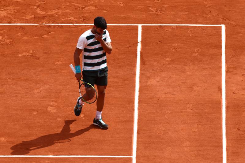 Alcaraz vô địch Roland Garros 2025: Cú lội ngược dòng kinh điển, thắng nghẹt thở Sinner- Ảnh 5. Alcaraz vô địch Roland Garros 2025: Cú lội ngược dòng kinh điển, thắng nghẹt thở Sinner- Ảnh 5.