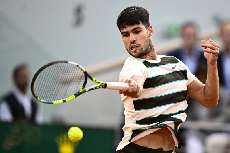 Alcaraz vô địch Roland Garros 2025: Cú lội ngược dòng kinh điển, thắng nghẹt thở Sinner- Ảnh 6. Alcaraz vô địch Roland Garros 2025: Cú lội ngược dòng kinh điển, thắng nghẹt thở Sinner- Ảnh 6.