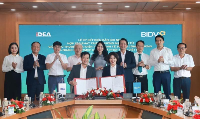 Bộ Công thương và BIDV hợp tác phát triển thương mại điện tử - Ảnh 1.