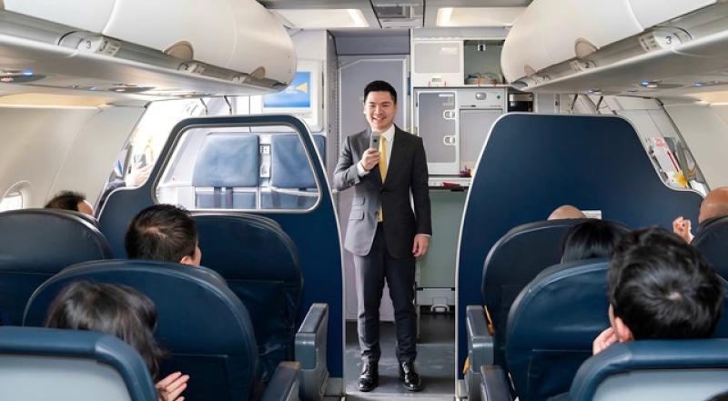 Vietravel Airlines đón máy bay Airbus A321 đầu tiên thuộc sở hữu của hãng- Ảnh 2. Vietravel Airlines đón máy bay Airbus A321 đầu tiên thuộc sở hữu của hãng- Ảnh 2.