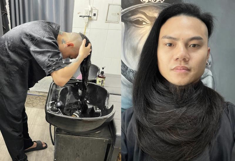 Bất ngờ chuyện chàng trai nuôi tóc dài gần tới chân: Sẽ cắt tóc khi... - Ảnh 4.