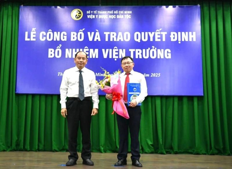 Chánh Thanh tra Sở Y tế TP.HCM làm Giám đốc Viện Y dược học dân tộc - Ảnh 1.