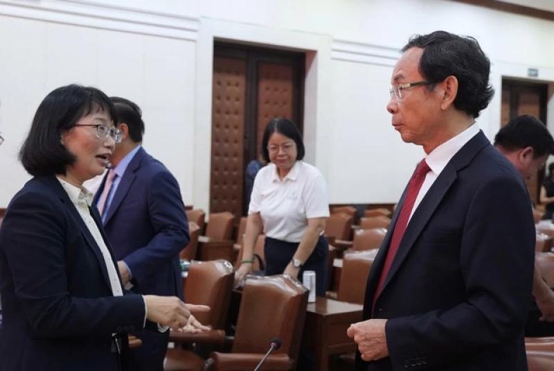 TP.HCM: Điểm mới trong buổi vận hành thử chính quyền 2 cấp lần thứ 3 - Ảnh 1.