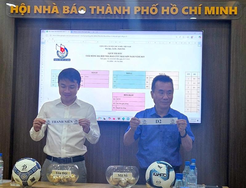 Giải bóng đá Hội Nhà báo TP.HCM 2025: Quyết phân thắng bại, không chấp nhận hòa!- Ảnh 1. Giải bóng đá Hội Nhà báo TP.HCM 2025: Quyết phân thắng bại, không chấp nhận hòa!- Ảnh 1.