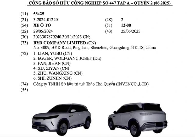Xe điện BYD Atto 2 rục rịch gia nhập thị trường Việt Nam, cạnh tranh VF 6 - Ảnh 1.