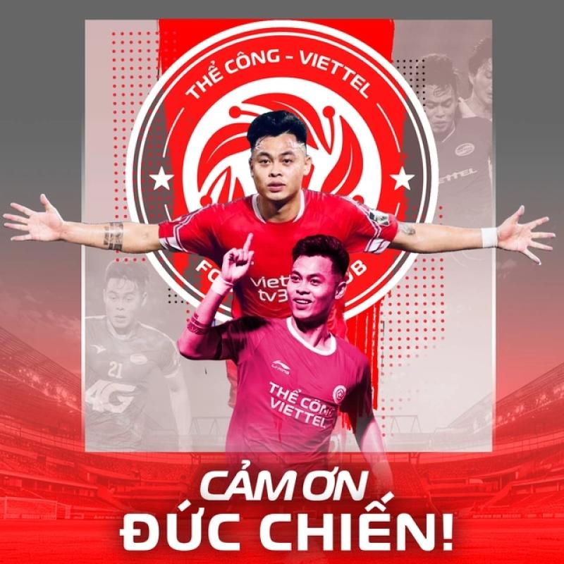 Đức Chiến bất ngờ chia tay Thể Công Viettel khi V-League chưa hết: Cập bến Ninh Bình cùng Hoàng Đức?- Ảnh 1. Đức Chiến bất ngờ chia tay Thể Công Viettel khi V-League chưa hết: Cập bến Ninh Bình cùng Hoàng Đức?- Ảnh 1.