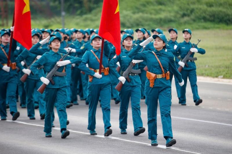 Hàng nghìn nữ chiến sĩ đổ mồ hôi trong buổi hợp luyện nhiệm vụ A80- Ảnh 9. Hàng nghìn nữ chiến sĩ đổ mồ hôi trong buổi hợp luyện nhiệm vụ A80- Ảnh 9.