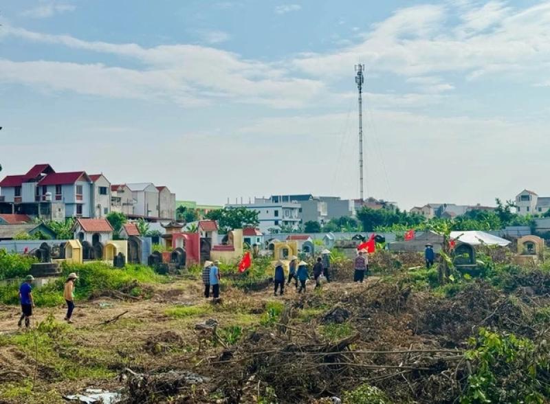 'Nháo nhác' tìm mồ mả tổ tiên sau buổi cưỡng chế ở Hưng Yên- Ảnh 5. 'Nháo nhác' tìm mồ mả tổ tiên sau buổi cưỡng chế ở Hưng Yên- Ảnh 5.