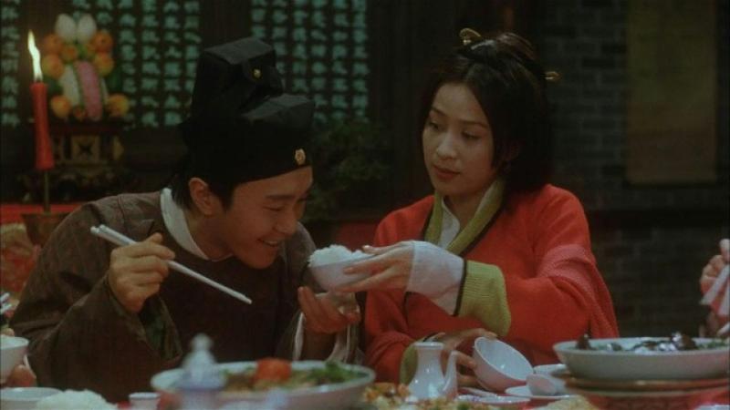 Lưu Gia Linh gây bàn tán khi hội ngộ Châu Tinh Trì - Ảnh 2.
