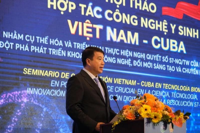 Thúc đẩy hợp tác công nghệ Y sinh Việt Nam - Cuba - Ảnh 2. Thúc đẩy hợp tác công nghệ Y sinh Việt Nam - Cuba - Ảnh 2.