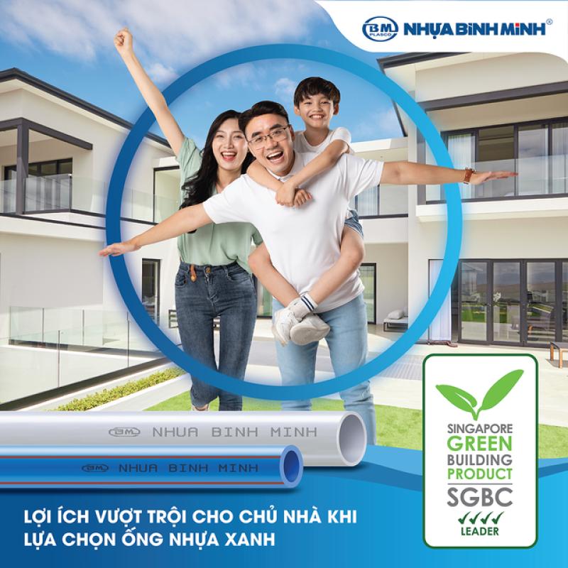 Lợi ích vượt trội cho chủ nhà khi lựa chọn ống nhựa xanh- Ảnh 1. Lợi ích vượt trội cho chủ nhà khi lựa chọn ống nhựa xanh- Ảnh 1.