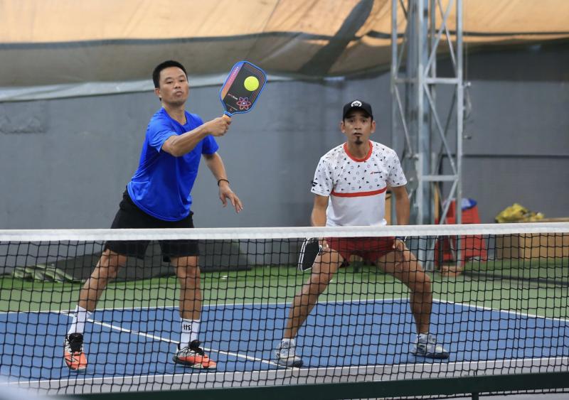 Tranh tài hấp dẫn tại giải pickleball 'Hội thao những người làm báo TP.HCM'- Ảnh 3. Tranh tài hấp dẫn tại giải pickleball 'Hội thao những người làm báo TP.HCM'- Ảnh 3.