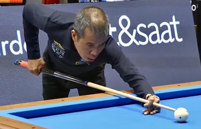 Billiards: Liên tiếp tung siêu phẩm, Trần Quyết Chiến thắng ngoạn mục để vào chung kết- Ảnh 1. Billiards: Liên tiếp tung siêu phẩm, Trần Quyết Chiến thắng ngoạn mục để vào chung kết- Ảnh 1.