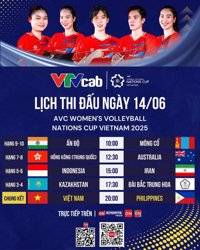 Xem trực tiếp chung kết bóng chuyền AVC Nations Cup, đội Việt Nam đấu Philippines ở kênh nào?- Ảnh 5. Xem trực tiếp chung kết bóng chuyền AVC Nations Cup, đội Việt Nam đấu Philippines ở kênh nào?- Ảnh 5.