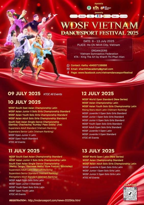 Khánh Thi chi tiền tỉ, dẫn dắt ông xã Phan Hiển chinh phục giải dancesport lớn nhất khu vực- Ảnh 5. Khánh Thi chi tiền tỉ, dẫn dắt ông xã Phan Hiển chinh phục giải dancesport lớn nhất khu vực- Ảnh 5.