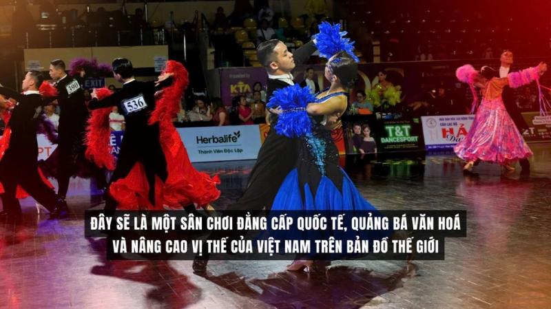 Khánh Thi chi tiền tỉ, dẫn dắt ông xã Phan Hiển chinh phục giải dancesport lớn nhất khu vực- Ảnh 1. Khánh Thi chi tiền tỉ, dẫn dắt ông xã Phan Hiển chinh phục giải dancesport lớn nhất khu vực- Ảnh 1.