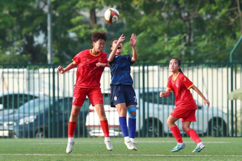 U.16 TP.HCM thắng đậm, quyết liệt bám đuổi tốp đầu giải U.16 nữ quốc gia- Ảnh 2. U.16 TP.HCM thắng đậm, quyết liệt bám đuổi tốp đầu giải U.16 nữ quốc gia- Ảnh 2.