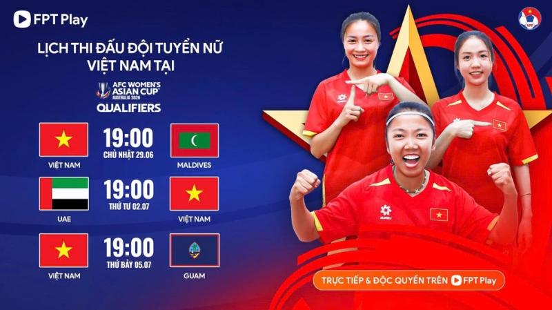 Đội tuyển nữ Việt Nam quyết thắng đậm Maldives: Phát kênh nào, lúc mấy giờ hôm nay?- Ảnh 3. Đội tuyển nữ Việt Nam quyết thắng đậm Maldives: Phát kênh nào, lúc mấy giờ hôm nay?- Ảnh 3.