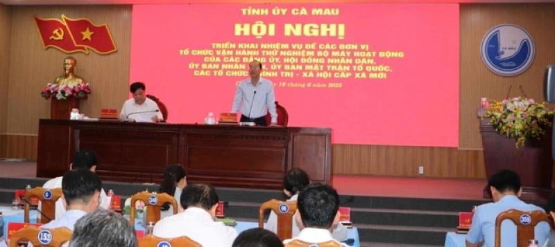 Cà Mau: Dự kiến công bố nhân sự chủ chốt cấp xã vào ngày 23 và 24.6 - Ảnh 1.