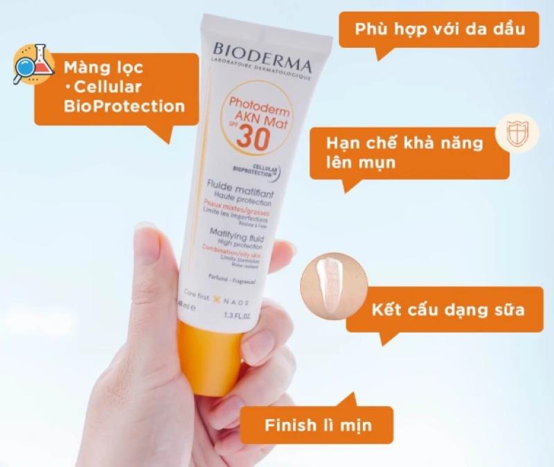 Top 7 kem chống nắng cho da dầu mụn khô thoáng, không bóng nhờn, không gây mụn - Ảnh 6.