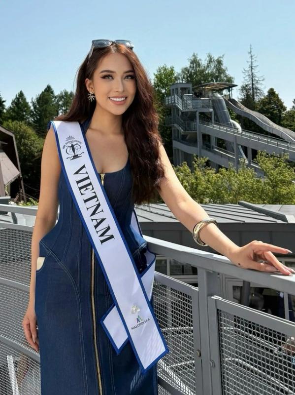 Vẻ nóng bỏng của người đẹp Việt tranh tài tại Hoa hậu Siêu quốc gia- Ảnh 2. Vẻ nóng bỏng của người đẹp Việt tranh tài tại Hoa hậu Siêu quốc gia- Ảnh 2.