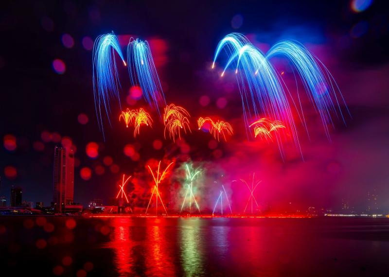 Pháo hoa quốc tế: Cựu vương Ý và tân binh Hàn Quốc bất phân thắng bại- Ảnh 7. Pháo hoa quốc tế: Cựu vương Ý và tân binh Hàn Quốc bất phân thắng bại- Ảnh 7.