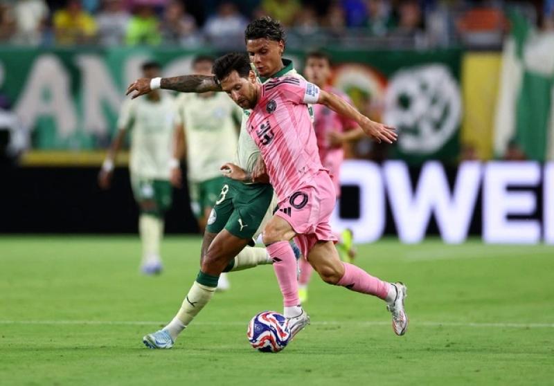 Để hòa phút cuối, Messi và Inter Miami đụng độ PSG ở vòng knock-out Club World Cup- Ảnh 1. Để hòa phút cuối, Messi và Inter Miami đụng độ PSG ở vòng knock-out Club World Cup- Ảnh 1.