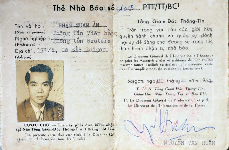 Nghề báo chuyên nghiệp của nhà tình báo Phạm Xuân Ẩn - Ảnh 2. Nghề báo chuyên nghiệp của nhà tình báo Phạm Xuân Ẩn - Ảnh 2.