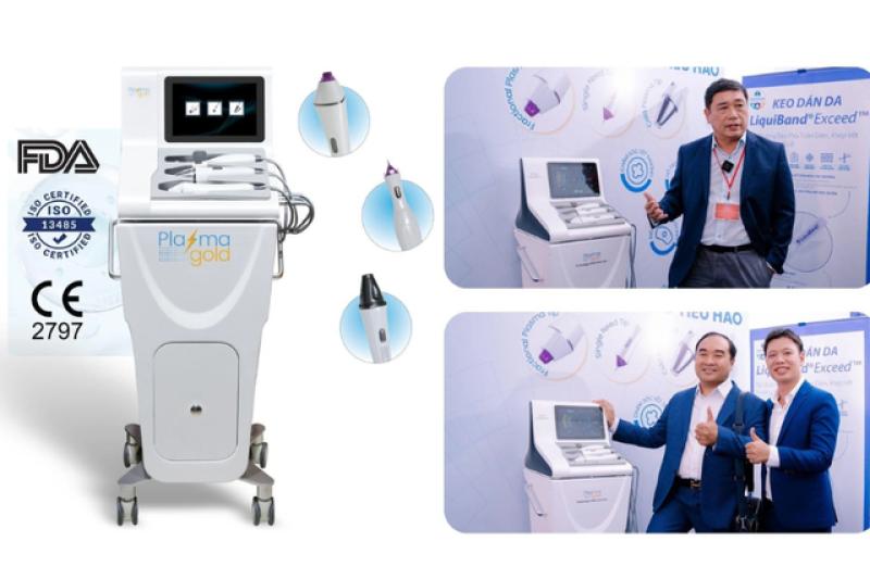 Plasma Gold: Thiết bị '2in1' mở rộng điều trị không xâm lấn trong y khoa, thẩm mỹ- Ảnh 1. Plasma Gold: Thiết bị '2in1' mở rộng điều trị không xâm lấn trong y khoa, thẩm mỹ- Ảnh 1.