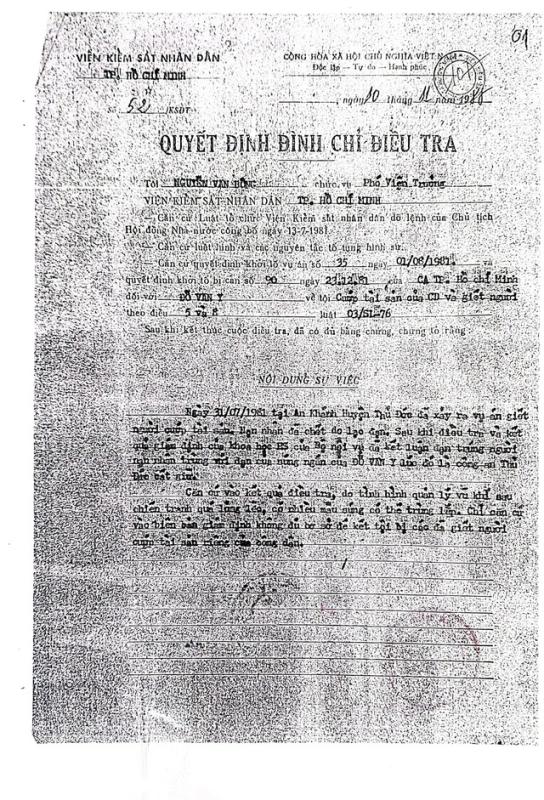 Nguyên chiến sĩ công an mang án oan 42 năm yêu cầu bồi thường hơn 8 tỉ- Ảnh 2. Nguyên chiến sĩ công an mang án oan 42 năm yêu cầu bồi thường hơn 8 tỉ- Ảnh 2.
