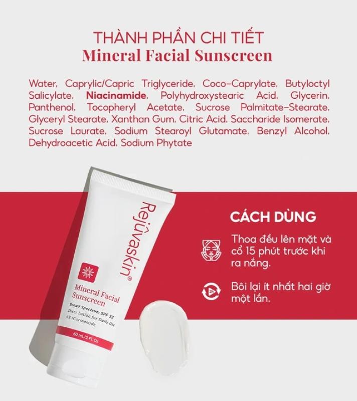 Rejuvaskin Mineral Facial SPF 32 ‘vượt chuẩn’ đạt SPF 38,3 sau kiểm nghiệm tại TP.HCM- Ảnh 5. Rejuvaskin Mineral Facial SPF 32 ‘vượt chuẩn’ đạt SPF 38,3 sau kiểm nghiệm tại TP.HCM- Ảnh 5.