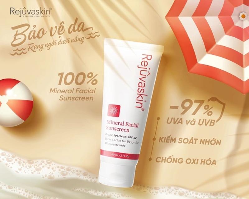 Rejuvaskin Mineral Facial SPF 32 ‘vượt chuẩn’ đạt SPF 38,3 sau kiểm nghiệm tại TP.HCM- Ảnh 7. Rejuvaskin Mineral Facial SPF 32 ‘vượt chuẩn’ đạt SPF 38,3 sau kiểm nghiệm tại TP.HCM- Ảnh 7.