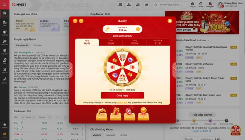 TCBS tung ưu đãi lớn: Tặng 100 chỉ vàng nhẫn cùng hàng triệu phần quà hấp dẫn- Ảnh 2. TCBS tung ưu đãi lớn: Tặng 100 chỉ vàng nhẫn cùng hàng triệu phần quà hấp dẫn- Ảnh 2.