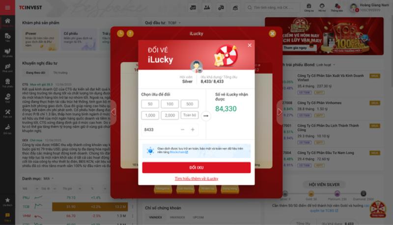 TCBS tung ưu đãi lớn: Tặng 100 chỉ vàng nhẫn cùng hàng triệu phần quà hấp dẫn- Ảnh 4. TCBS tung ưu đãi lớn: Tặng 100 chỉ vàng nhẫn cùng hàng triệu phần quà hấp dẫn- Ảnh 4.