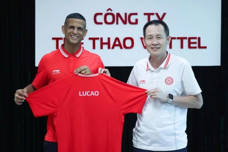Thể Công Viettel chiêu mộ vua phá lưới V-League: HLV Popov có 'súng máy' đáng gờm mang tên Lucao- Ảnh 1. Thể Công Viettel chiêu mộ vua phá lưới V-League: HLV Popov có 'súng máy' đáng gờm mang tên Lucao- Ảnh 1.