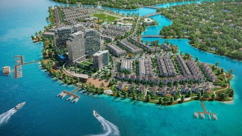 Đảo Kim Quy được cấp giấy phép xây dựng Trung tâm thương mại dịch vụ - Ảnh 1. Đảo Kim Quy được cấp giấy phép xây dựng Trung tâm thương mại dịch vụ - Ảnh 1.