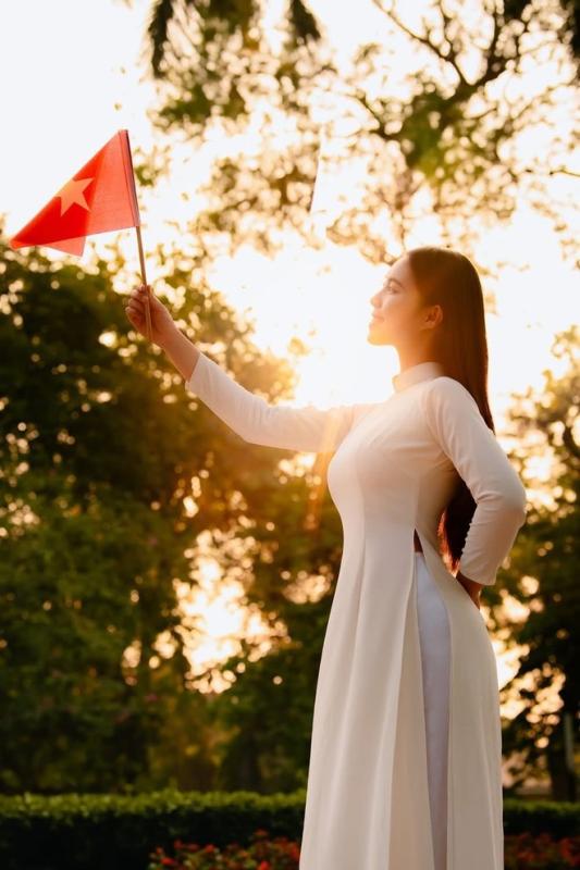 'Á hậu quân nhân' muốn lan tỏa vẻ đẹp của nữ thanh niên kỷ luật - Ảnh 6.