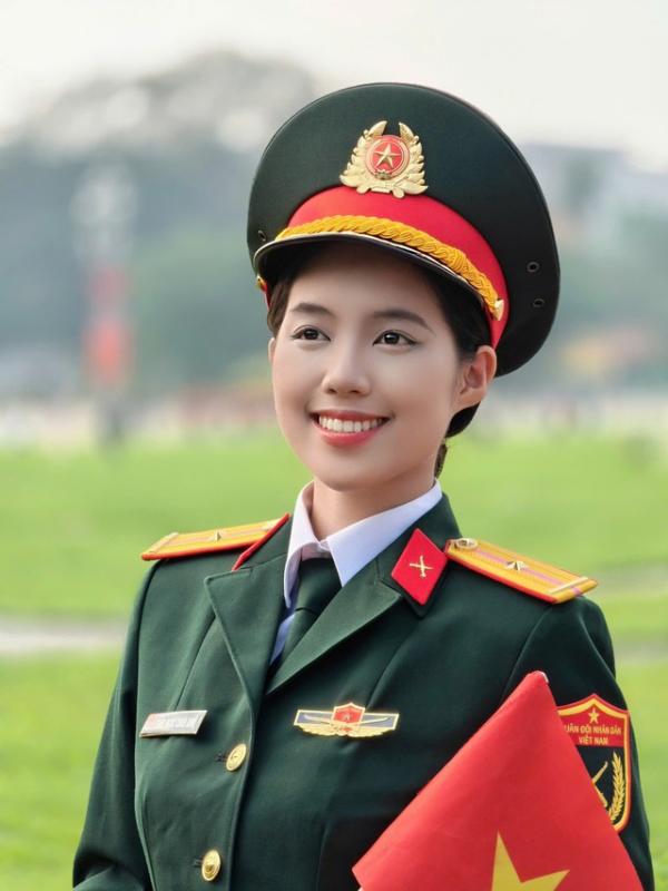 'Á hậu quân nhân' muốn lan tỏa vẻ đẹp của nữ thanh niên kỷ luật - Ảnh 7.