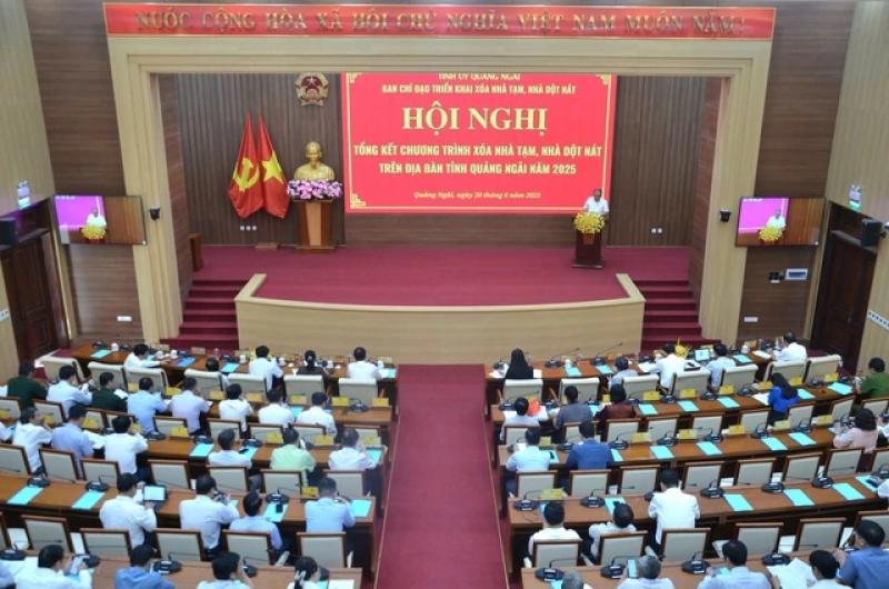 Quảng Ngãi đã xóa hơn 6.300 nhà tạm, nhà dột nát cho người dân - Ảnh 1.