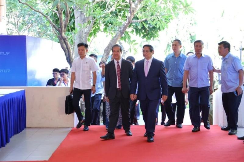 Thủ tướng Phạm Minh Chính dự ngày hội Khởi nghiệp quốc gia của học sinh, sinh viên- Ảnh 2. Thủ tướng Phạm Minh Chính dự ngày hội Khởi nghiệp quốc gia của học sinh, sinh viên- Ảnh 2.