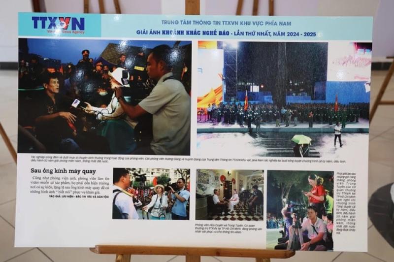 Thông tấn xã Việt Nam khu vực phía nam trao giải ảnh Khoảnh khắc nghề báo- Ảnh 7. Thông tấn xã Việt Nam khu vực phía nam trao giải ảnh Khoảnh khắc nghề báo- Ảnh 7.