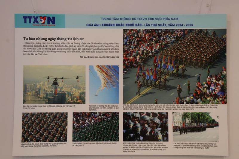 Thông tấn xã Việt Nam khu vực phía nam trao giải ảnh Khoảnh khắc nghề báo- Ảnh 2. Thông tấn xã Việt Nam khu vực phía nam trao giải ảnh Khoảnh khắc nghề báo- Ảnh 2.