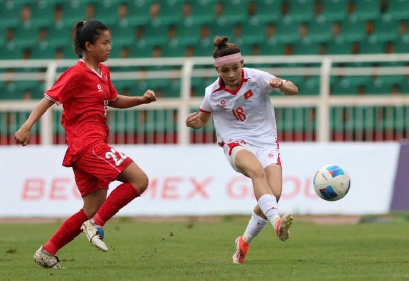 U.19 Việt Nam thắng không tưởng tại giải nữ: Hẹn Thái Lan ở chung kết Đông Nam Á?- Ảnh 2. U.19 Việt Nam thắng không tưởng tại giải nữ: Hẹn Thái Lan ở chung kết Đông Nam Á?- Ảnh 2.