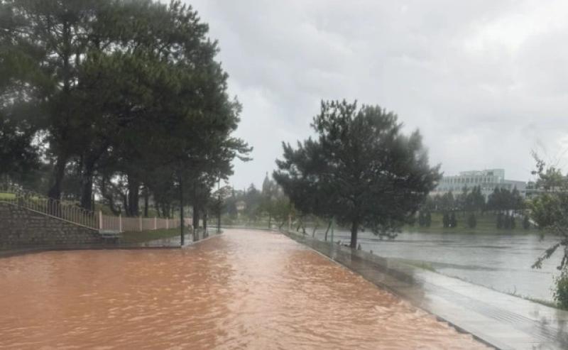 Đà Lạt mưa lớn như trút nước, nhiều tuyến đường ngập nặng- Ảnh 10. Đà Lạt mưa lớn như trút nước, nhiều tuyến đường ngập nặng- Ảnh 10.